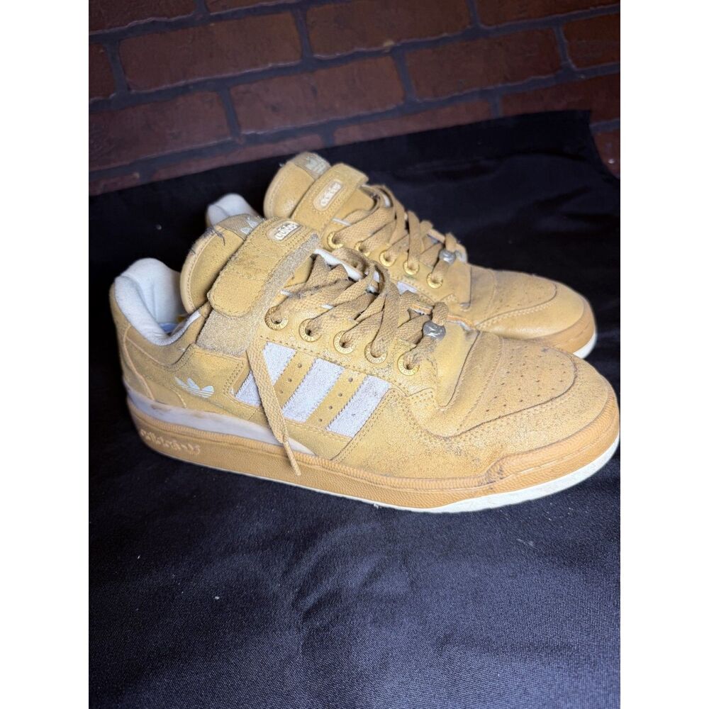 adidas Forum Low Wheat Tan Suede 2003 Mens 10.5